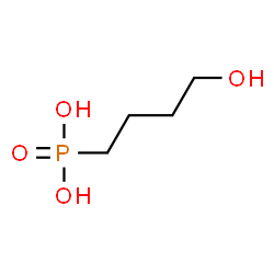ChemSpider 2D Image | (4-Hydroxybutyl)phosphonic acid | C4H11O4P