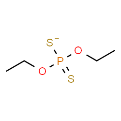 ChemSpider 2D Image | O,O-Diethyl phosphorodithioate | C4H10O2PS2