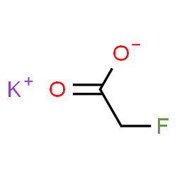 ChemSpider 2D Image | Potassium fluoroacetate | C2H2FKO2