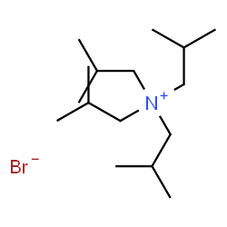 ChemSpider 2D Image | N,N,N-Triisobutyl-2-methyl-1-propanaminium bromide | C16H36BrN