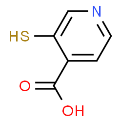 ChemSpider 2D Image | 3-Sulfanylisonicotinic acid | C6H5NO2S
