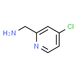 ChemSpider 2D Image | 2-(Aminomethyl)-4-chloropyridine | C6H7ClN2