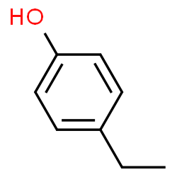 ChemSpider 2D Image | 4-ethylphenol | C8H9O