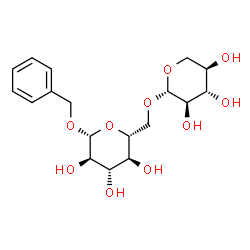 ChemSpider 2D Image | Benzyl Î²-primeveroside | C18H26O10
