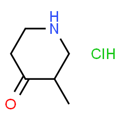 ChemSpider 2D Image | 3-Methylpiperidin-4-One Hydrochloride | C6H12ClNO