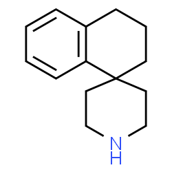 ChemSpider 2D Image | 3,4-Dihydro-2H-spiro[naphthalene-1,4'-piperidine] | C14H19N