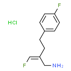ChemSpider 2D Image | MOFEGILINE HYDROCHLORIDE | C11H14ClF2N