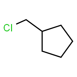 ChemSpider 2D Image | (Chloromethyl)cyclopentane | C6H11Cl