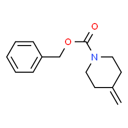 ChemSpider 2D Image | 1-Cbz-4-Methylenepiperidine | C14H17NO2