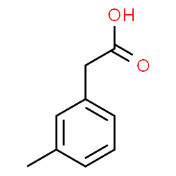 ChemSpider 2D Image | m-Tolylacetic Acid | C9H10O2