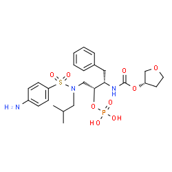 ChemSpider 2D Image | fosamprenavir | C25H36N3O9PS