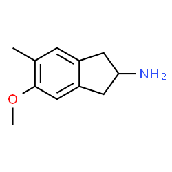 ChemSpider 2D Image | 5-Methoxy-6-methyl-2-aminoindane | C11H15NO