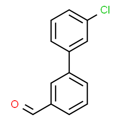 ChemSpider 2D Image | 3'-Chloro-3-biphenylcarbaldehyde | C13H9ClO
