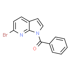 ChemSpider 2D Image | 1-benzoyl-6-bromo-1H-pyrrolo[2,3-b]pyridine | C14H9BrN2O