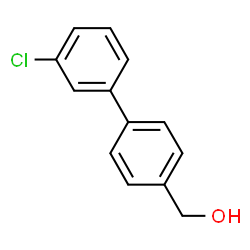 ChemSpider 2D Image | (3'-Chloro-4-biphenylyl)methanol | C13H11ClO