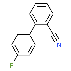 ChemSpider 2D Image | 4'-Fluoro-2-biphenylcarbonitrile | C13H8FN