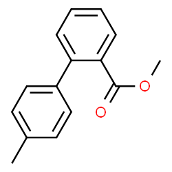 ChemSpider 2D Image | Methyl-4'-methylbiphenyl-2-carboxylat | C15H14O2