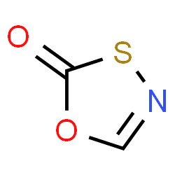 ChemSpider 2D Image | 1,3,4-Oxathiazolone | C2HNO2S