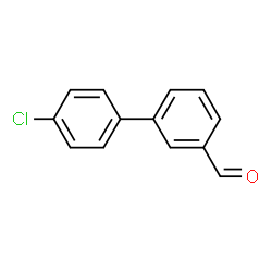 ChemSpider 2D Image | 4'-Chloro[1,1'-biphenyl]-3-carboxaldehyde | C13H9ClO
