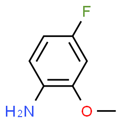 ChemSpider 2D Image | 4-Fluoro-2-methoxyaniline | C7H8FNO
