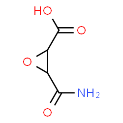 ChemSpider 2D Image | 3-Carbamoyl-2-oxiranecarboxylic acid | C4H5NO4