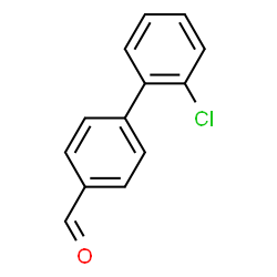 ChemSpider 2D Image | 4-(2-Chlorophenyl)Benzaldehyde | C13H9ClO