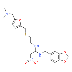 ChemSpider 2D Image | niperotidine | C20H28N4O5S