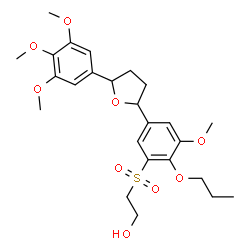 ChemSpider 2D Image | L-680573, (R,R)- | C25H34O9S