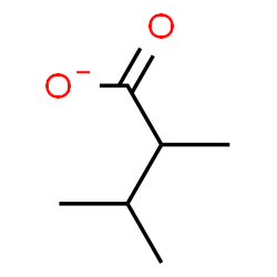 ChemSpider 2D Image | 2,3-Dimethylbutanoate | C6H11O2