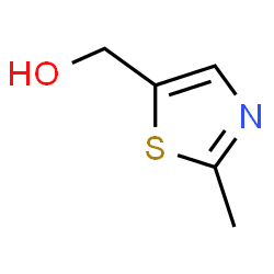 ChemSpider 2D Image | 2-Methylthiazole-5-methanol | C5H7NOS