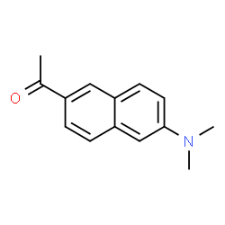 ChemSpider 2D Image | 2-Acetyl-6-(dimethylamino)naphthalene | C14H15NO