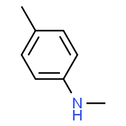 ChemSpider 2D Image | N,4-Dimethylaniline | C8H11N