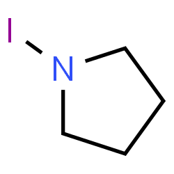 ChemSpider 2D Image | 1-Iodopyrrolidine | C4H8IN