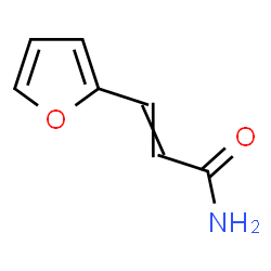 ChemSpider 2D Image | 3-(2-Furyl)acrylamide | C7H7NO2