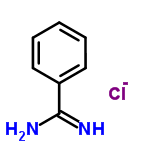 InChI=1/C7H8N2.ClH/c8-7(9)6-4-2-1-3-5-6;/h1-5H,(H3,8,9);1H/p-1