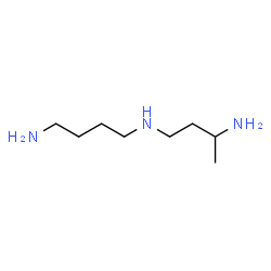 ChemSpider 2D Image | N~1~-(4-Aminobutyl)-1,3-butanediamine | C8H21N3