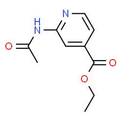 ChemSpider 2D Image | Ethyl 2-acetamidoisonicotinate | C10H12N2O3