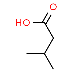 ChemSpider 2D Image | 3-methylbutanoic acid | C5H9O2
