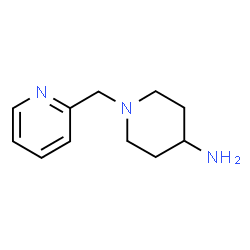 ChemSpider 2D Image | 1-(2-Pyridinylmethyl)-4-piperidinamine | C11H17N3