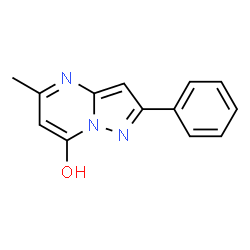 ChemSpider 2D Image | 5-Methyl-2-phenylpyrazolo[1,5-a]pyrimidin-7-ol | C13H11N3O