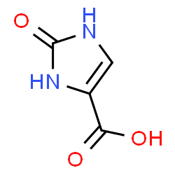 ChemSpider 2D Image | 2-Hydroxy-1H-imidazole-4-carboxylic acid | C4H4N2O3