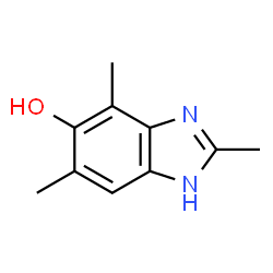 ChemSpider 2D Image | 2,4,6-Trimethyl-1H-benzimidazol-5-ol | C10H12N2O