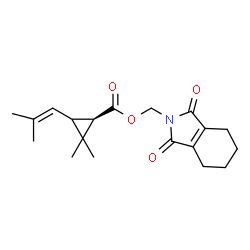ChemSpider 2D Image | (1R)-tetramethrin | C19H25NO4