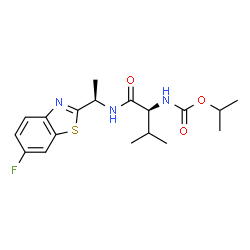 ChemSpider 2D Image | benthiavalicarb-isopropyl | C18H24FN3O3S