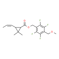 ChemSpider 2D Image | METOFLUTHRIN, CIS-(Z)- | C18H20F4O3