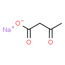 ChemSpider 2D Image | SODIUM ACETOACETATE | C4H5NaO3