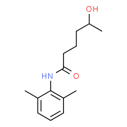 ChemSpider 2D Image | N-(2,6-Dimethylphenyl)-5-hydroxyhexanamide | C14H21NO2