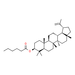ChemSpider 2D Image | (3beta)-Lup-20(29)-en-3-yl hexanoate | C36H60O2
