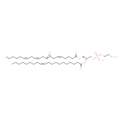 ChemSpider 2D Image | (2Z,10R)-16-Amino-13-hydroxy-13-oxido-7-oxo-1-{3-[(2Z,5Z)-2,5-undecadien-1-yl]-2-oxiranyl}-8,12,14-trioxa-13lambda~5~-phosphahexadec-2-en-10-yl (11Z)-11-icosenoate | C45H80NO9P