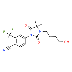 ChemSpider 2D Image | RU-58841 | C17H18F3N3O3
